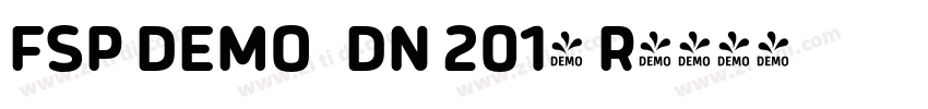 FSP DEMO   DN 2014 R字体转换